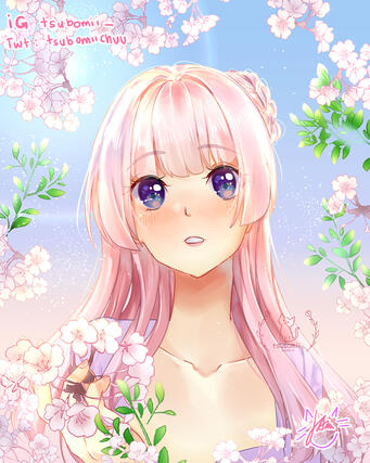 my oc, tsukiko